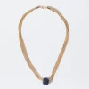 PARFOIS Collar Dorado Detalle Cristales Sale