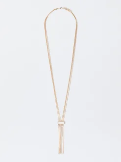 PARFOIS Collar Dorado Esmaltado Beige Shop