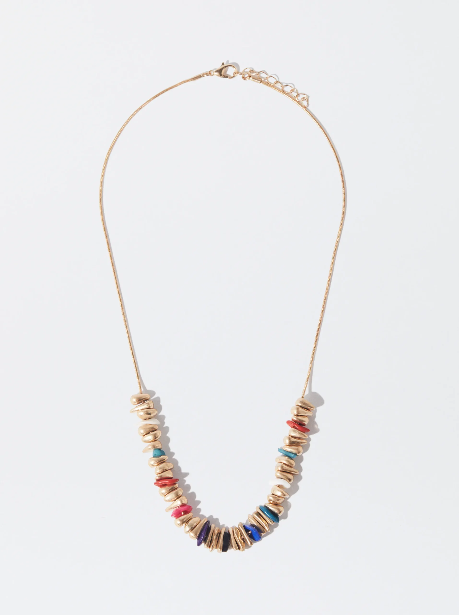 PARFOIS Collar Multicolor Con Acr&iacute;lico Multicor Cheap