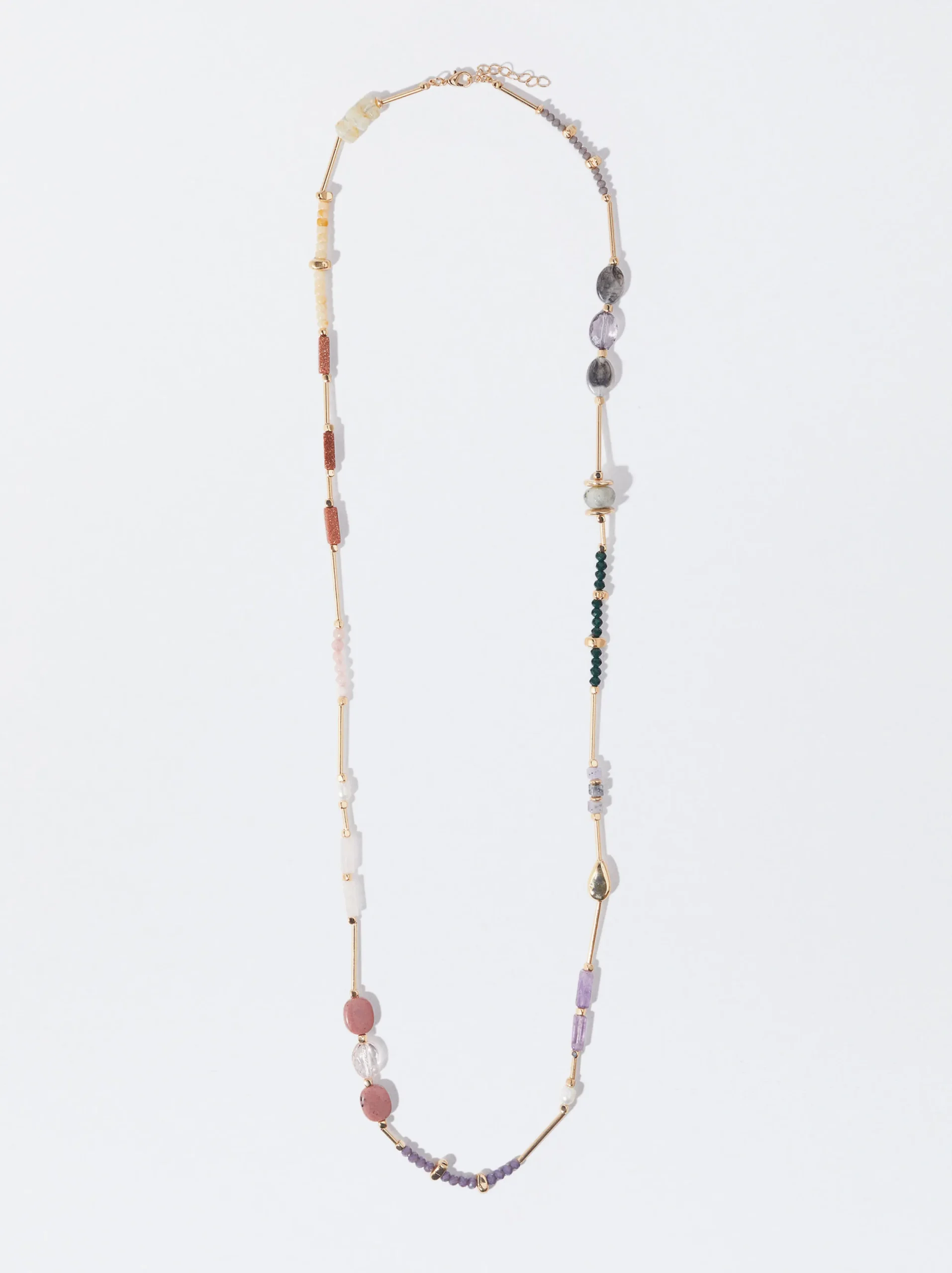 PARFOIS Collar Multicolor Con Piedras Multicor Sale
