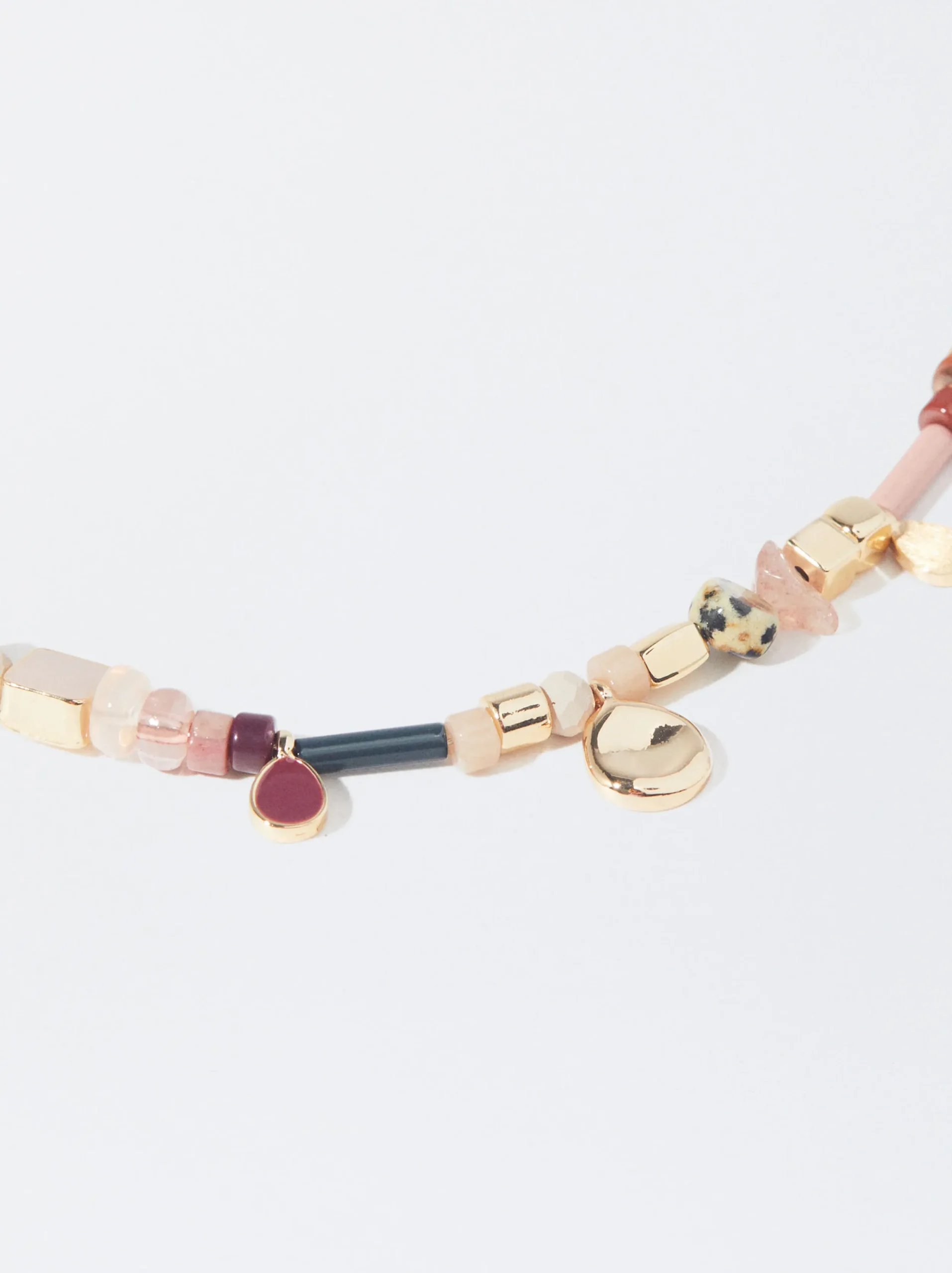 PARFOIS Collar Multicolor Con Piedras Multicor Best