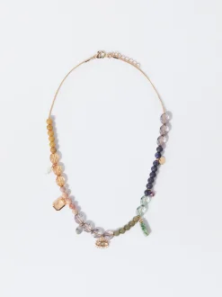 PARFOIS Collar Multicolor Con Piedras Multicor Clearance