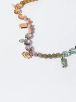 PARFOIS Collar Multicolor Con Piedras Multicor Clearance