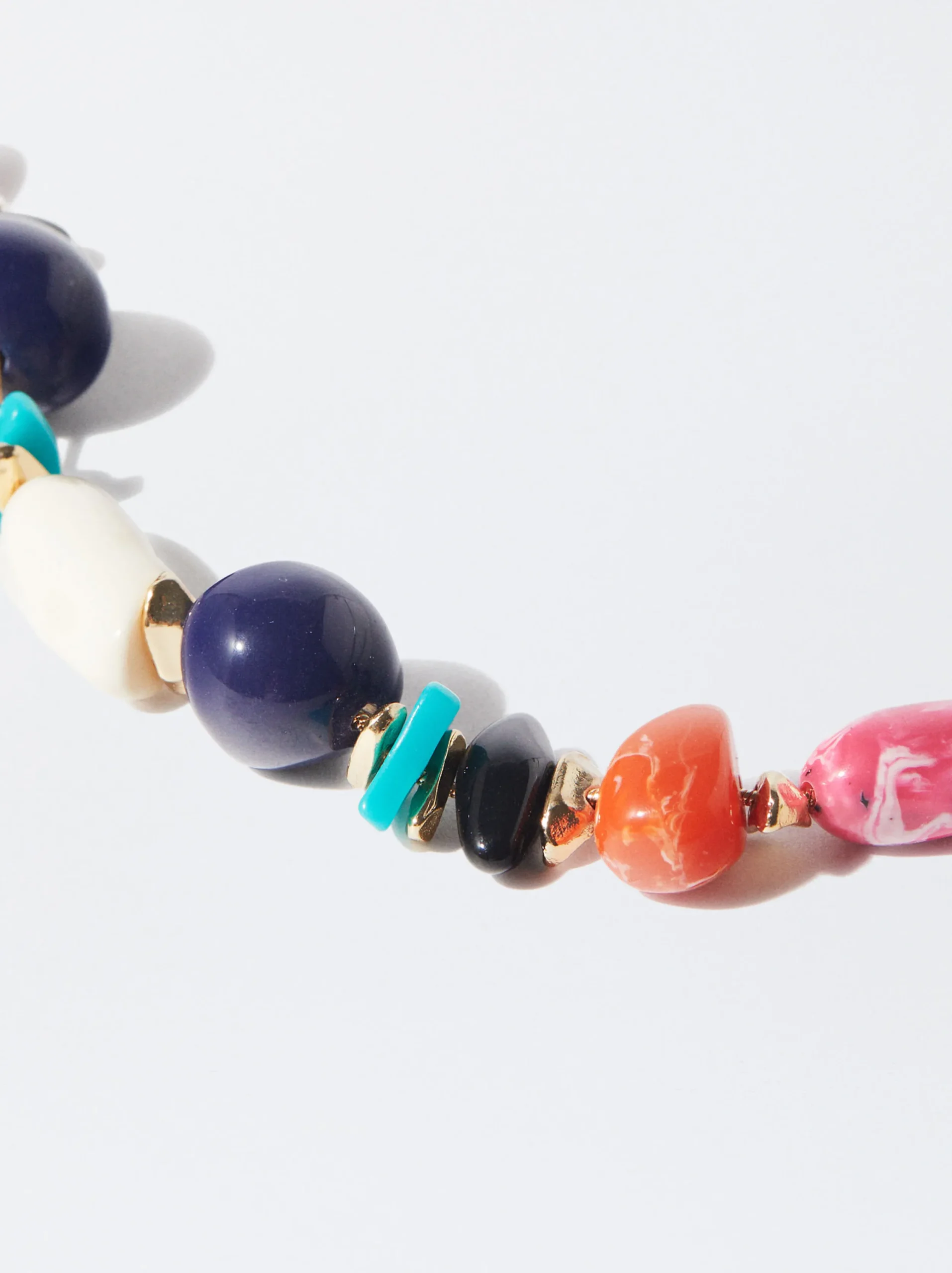 PARFOIS Collar Multicolor Con Piedras Multicor Discount