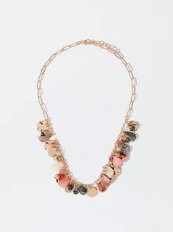 PARFOIS Collar Multicolor Con Piedra Multicor Outlet