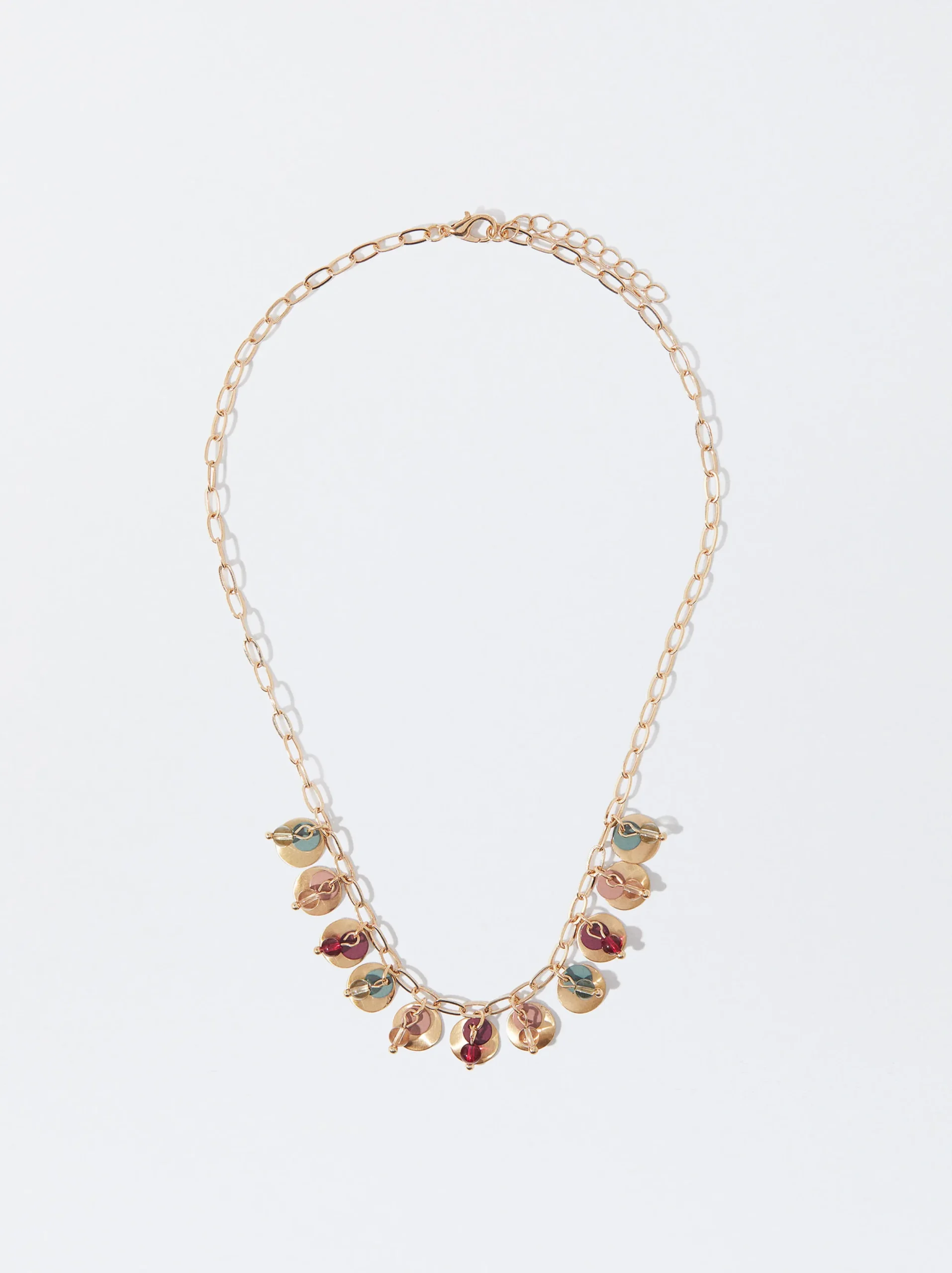 PARFOIS Collar Multicolor Con Piedra Multicor Best