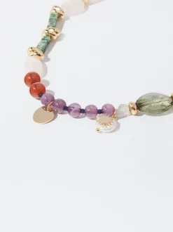 PARFOIS Collar Multicolor Con Piedra Multicor New