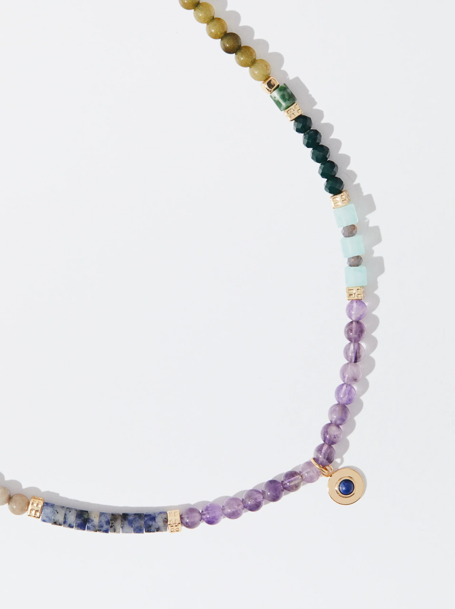 PARFOIS Collar Multicolor Con Piedras Multicor Discount