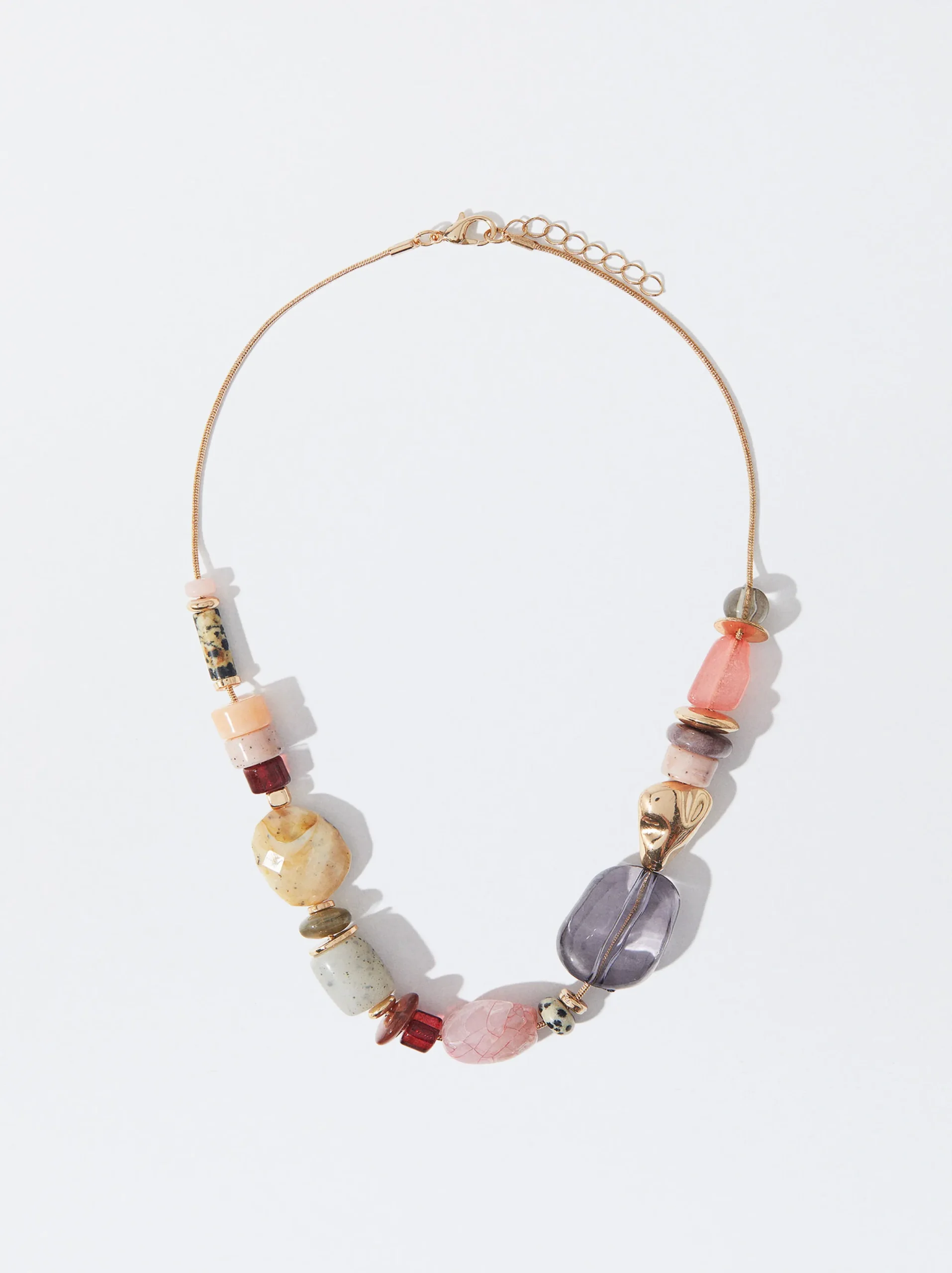 PARFOIS Collar Multicolor Con Piedra Multicor Best Sale