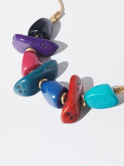 PARFOIS Collar Multicolor Con Resina Multicor Cheap