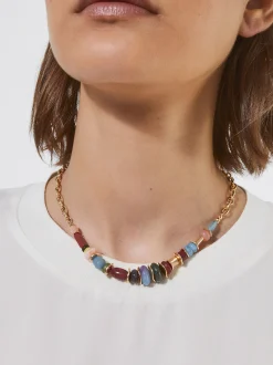 PARFOIS Collar Multicolor Con Resina Multicor Cheap