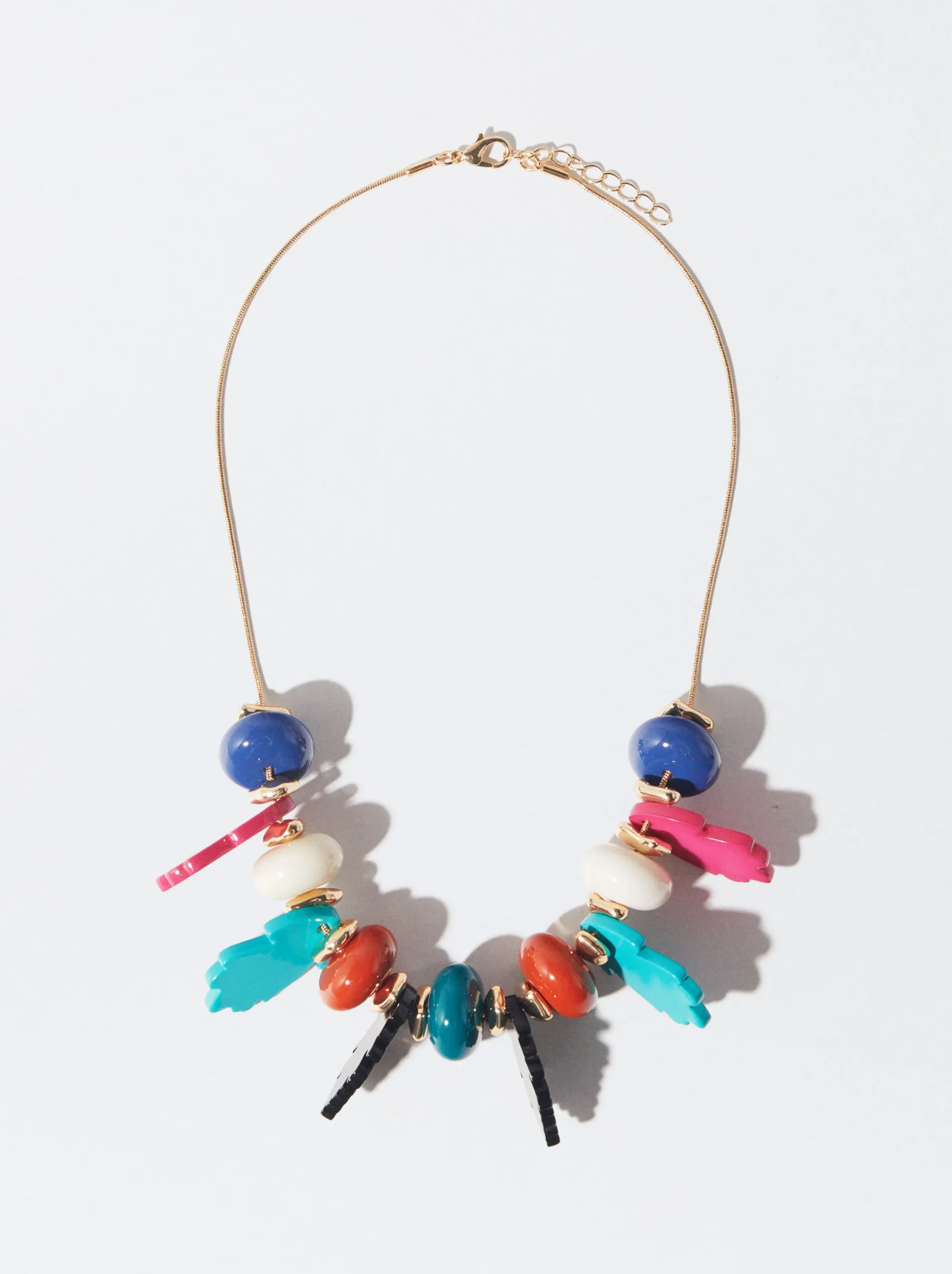 PARFOIS Collar Multicolor De Resina Multicor Sale