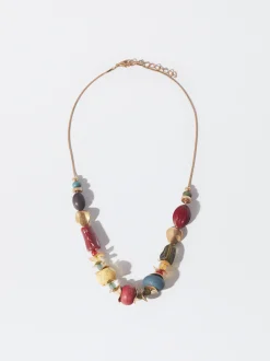 PARFOIS Collar Multicolor De Resina Multicor Store