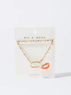 PARFOIS Collar Multicolor Esmaltado Multicor Shop