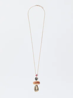 PARFOIS Collar Piedra Natural Multicor Store