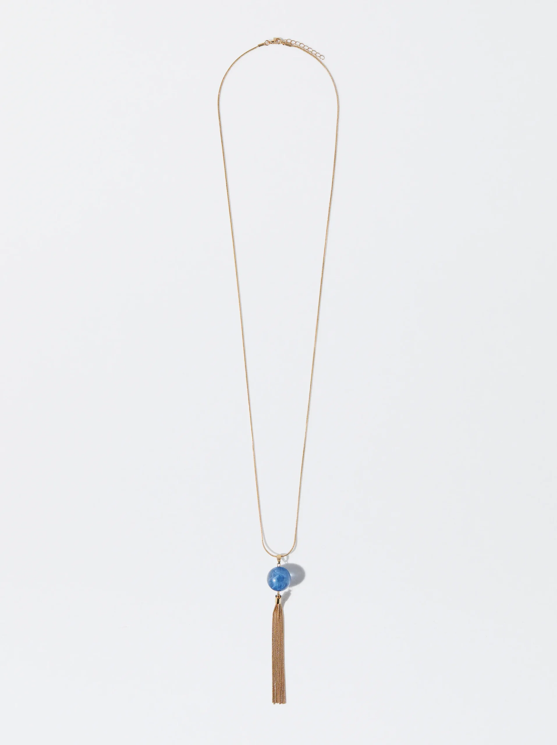 PARFOIS Collar Resina Azul Marino Best Sale