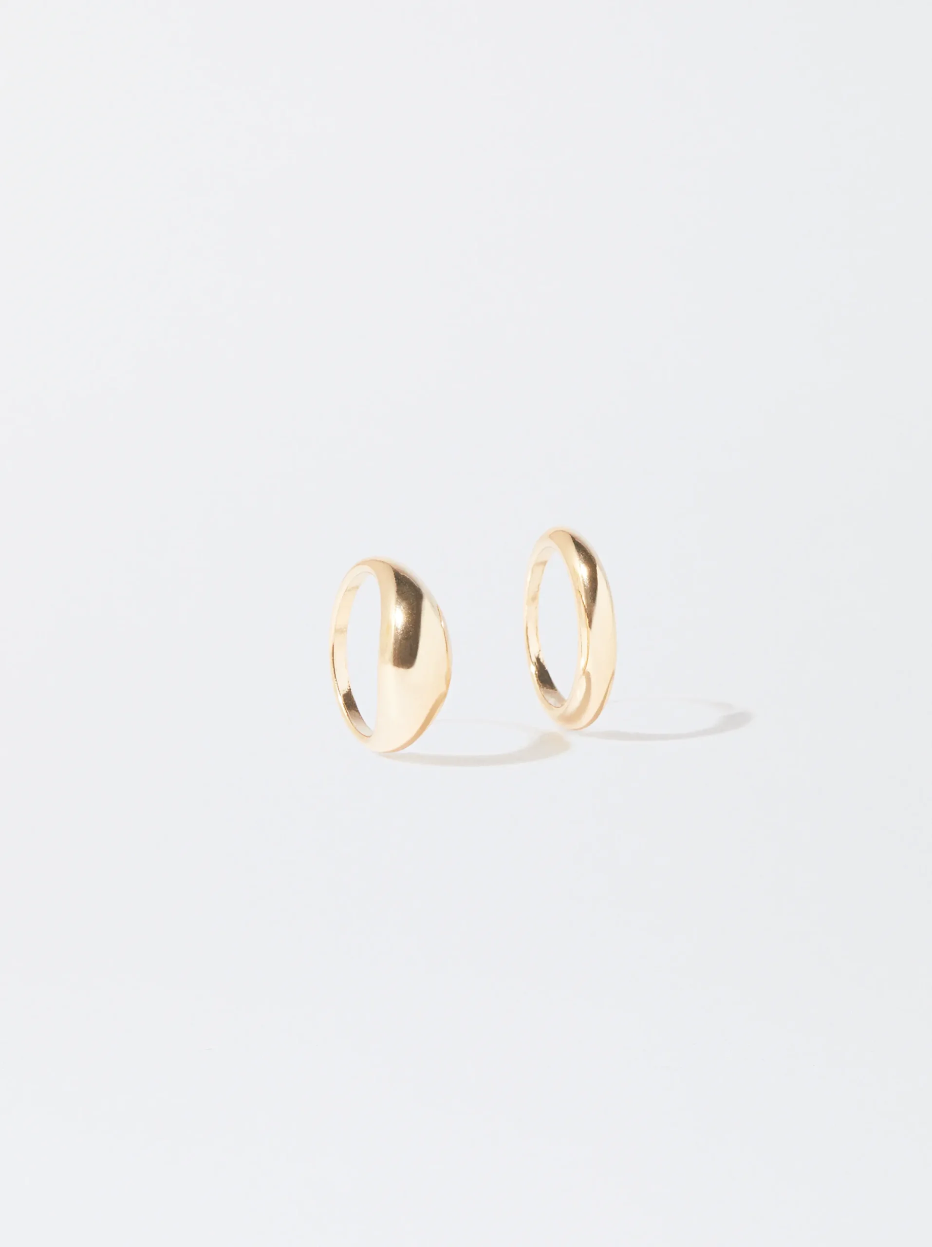 PARFOIS Conjunto Anillos s Dorado Sale