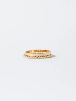 PARFOIS Conjunto Anillos s Dorado Best