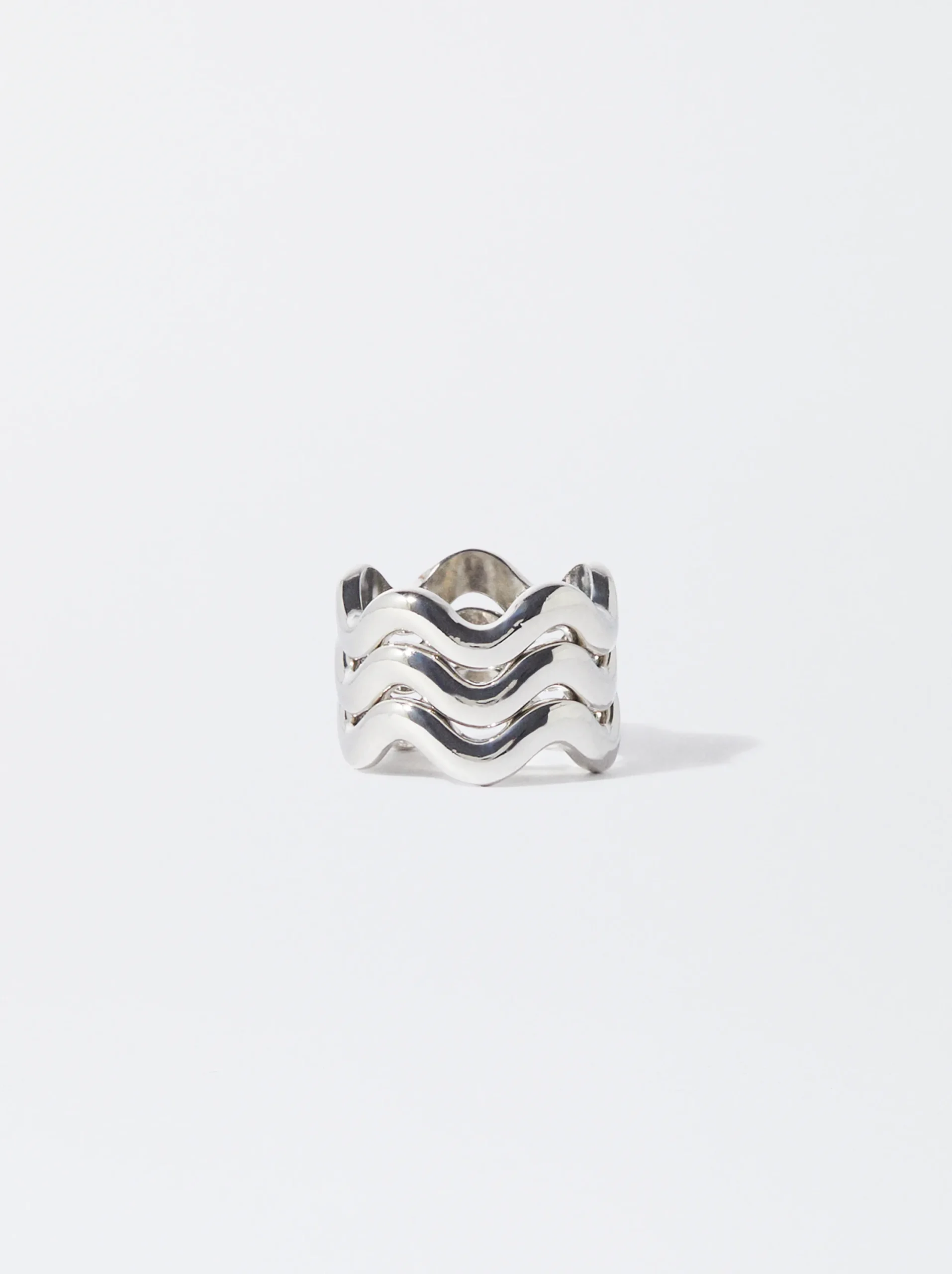 PARFOIS Conjunto Anillos s Plateado Clearance