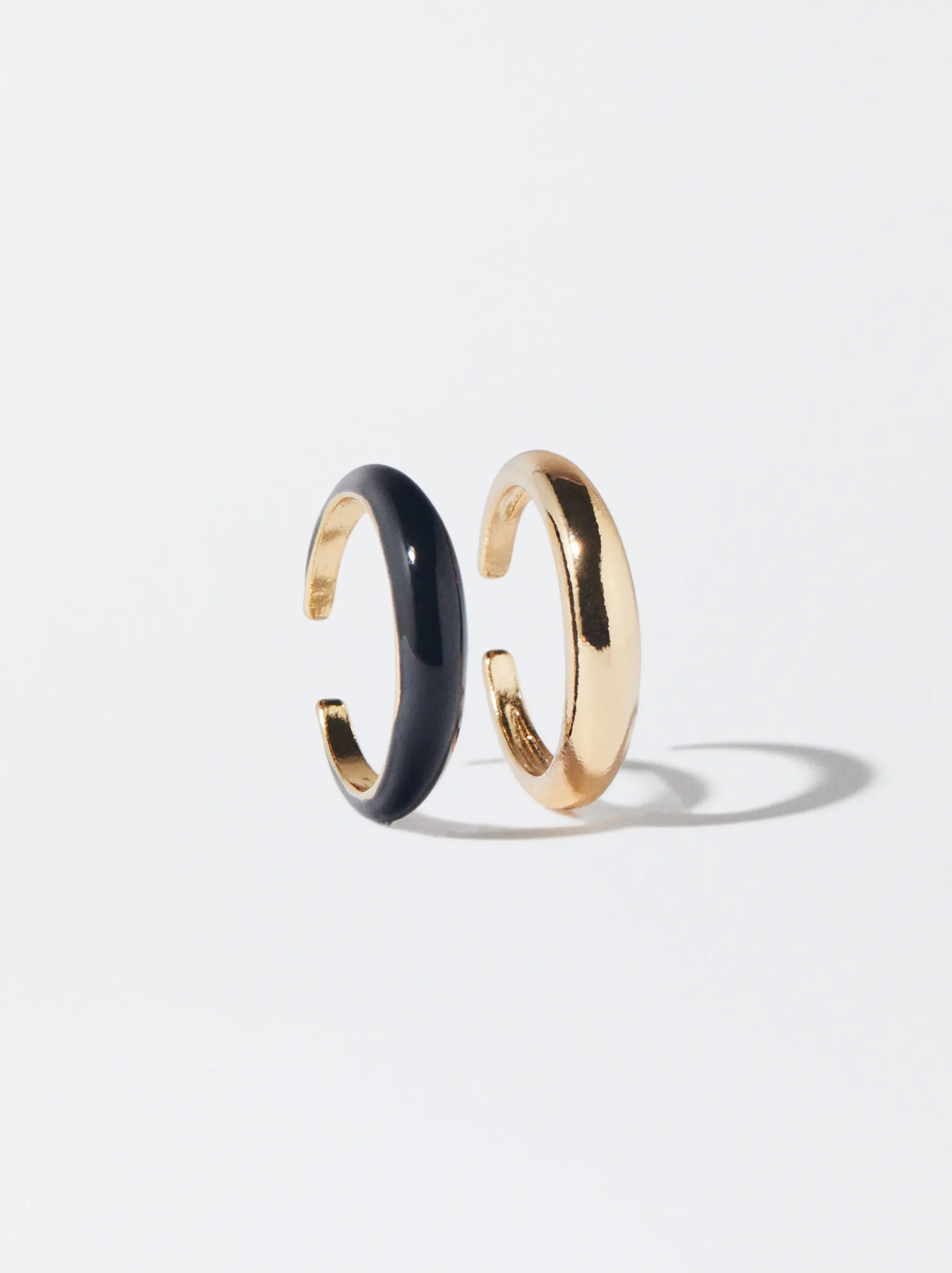 PARFOIS Conjunto De Anillos Ajustables Azul Marino Cheap