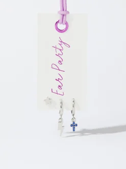 PARFOIS Conjunto De Aros Con Charms Multicor Store