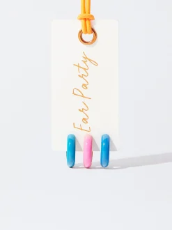 PARFOIS Conjunto De Aros Multicolor Multicor Discount