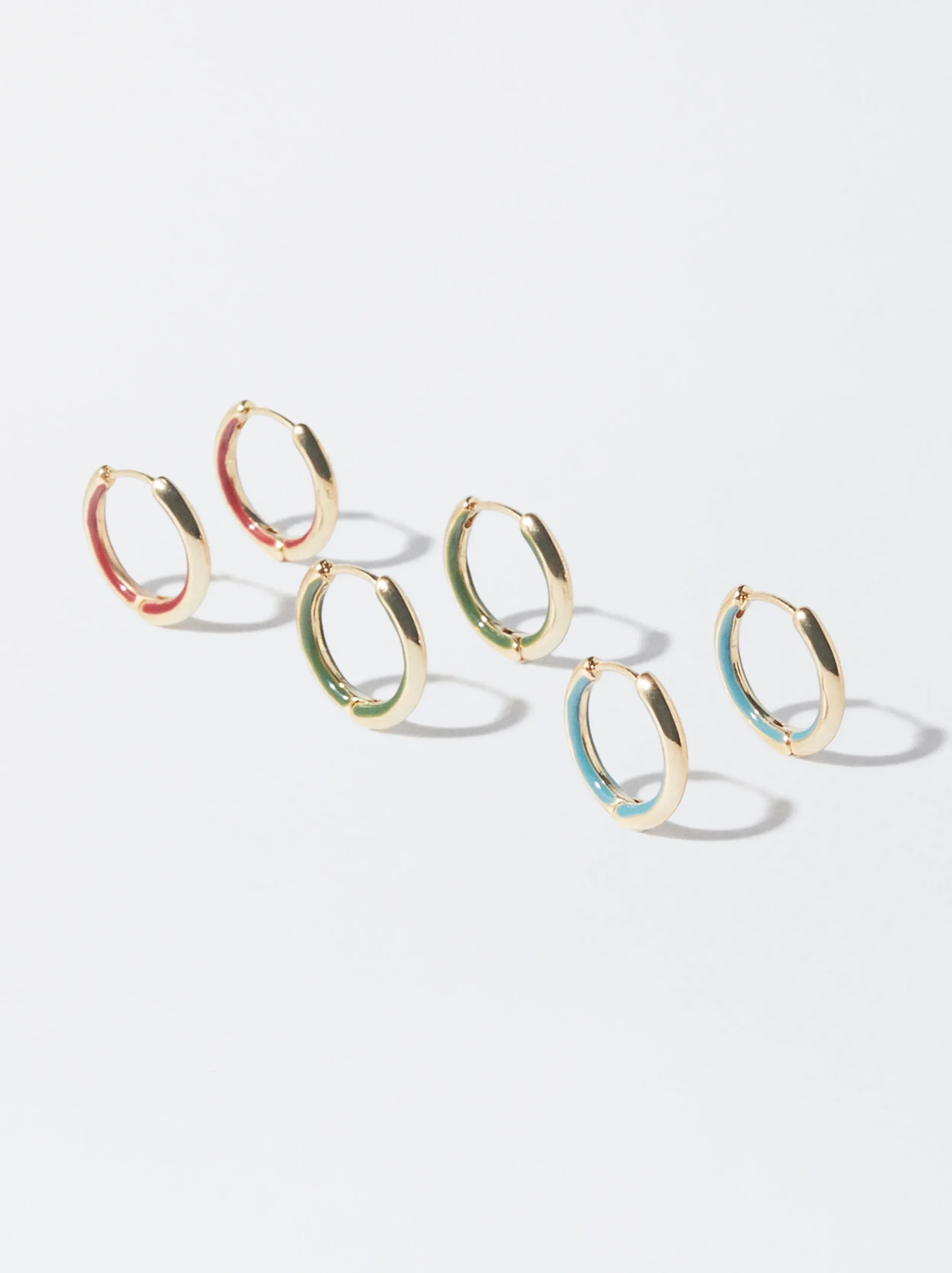 PARFOIS Conjunto De Aros Multicolor Multicor Clearance