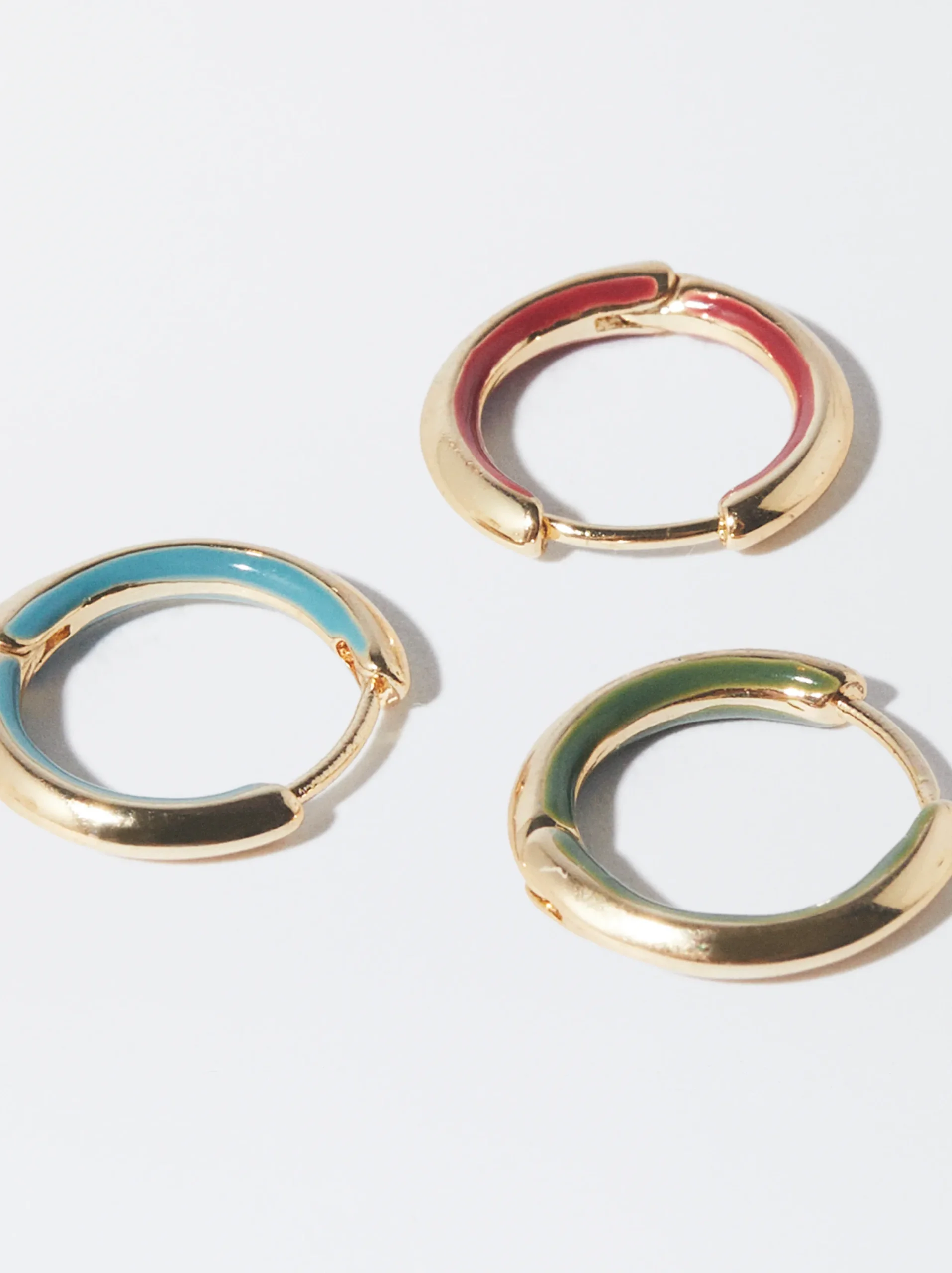 PARFOIS Conjunto De Aros Multicolor Multicor Clearance