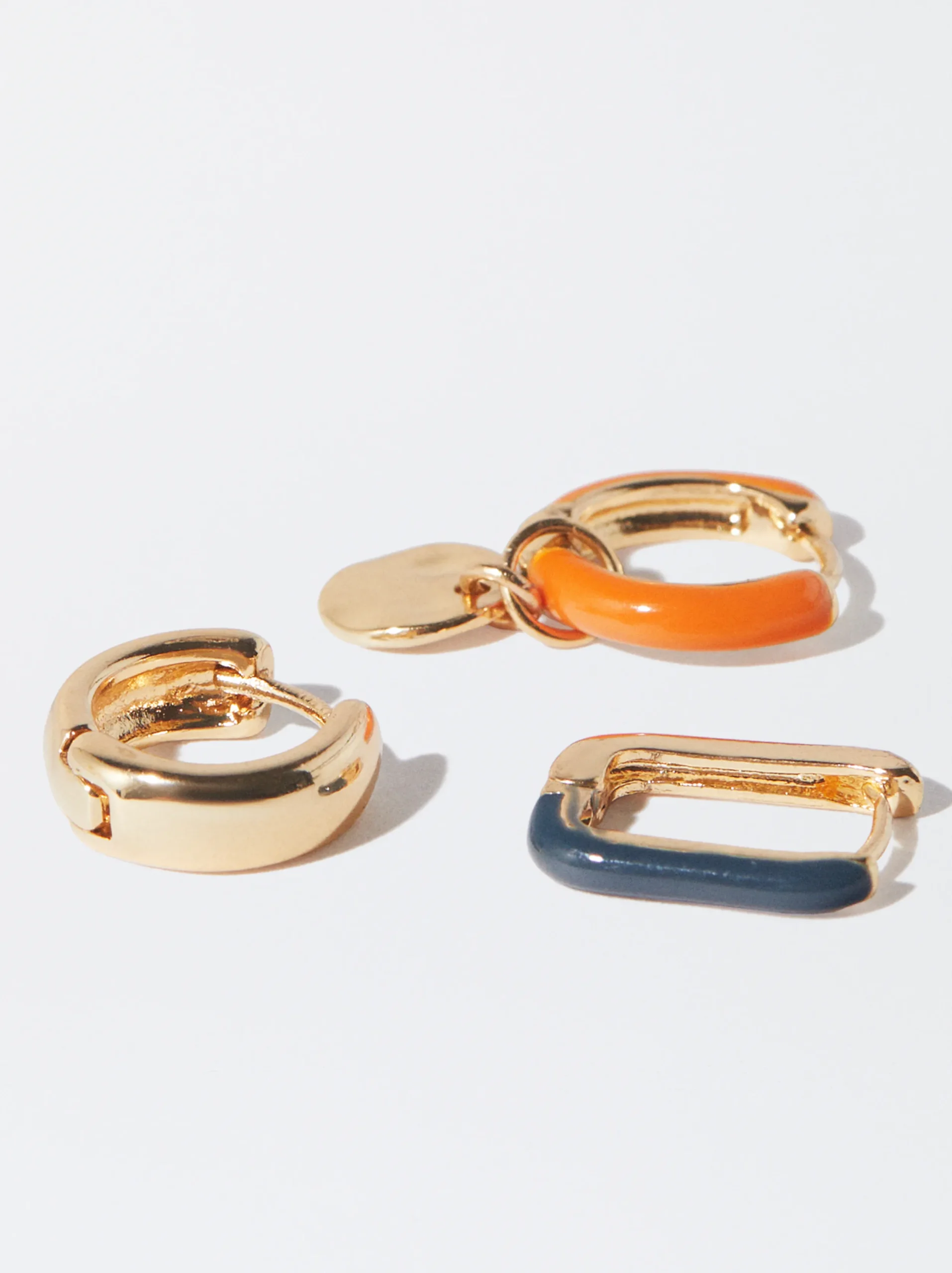 PARFOIS Conjunto De Aros Multicolor Multicor Best