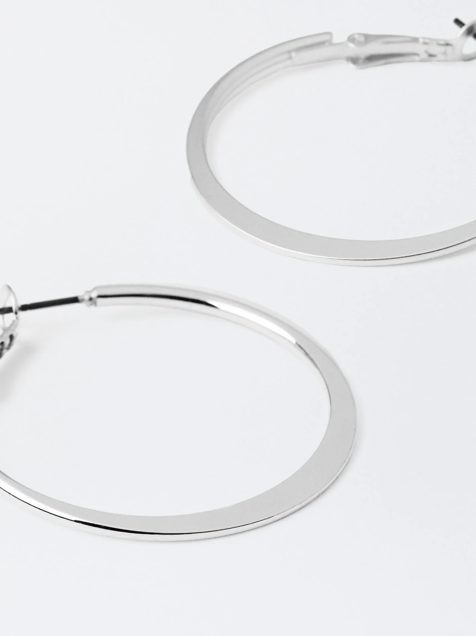 PARFOIS Conjunto De Aros s Plateado Best