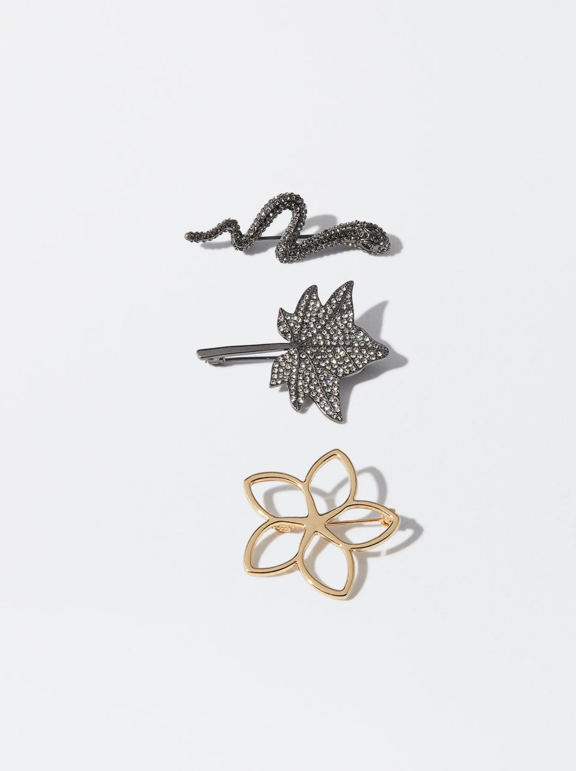 PARFOIS Conjunto De Broches Con Charms Multicor Cheap
