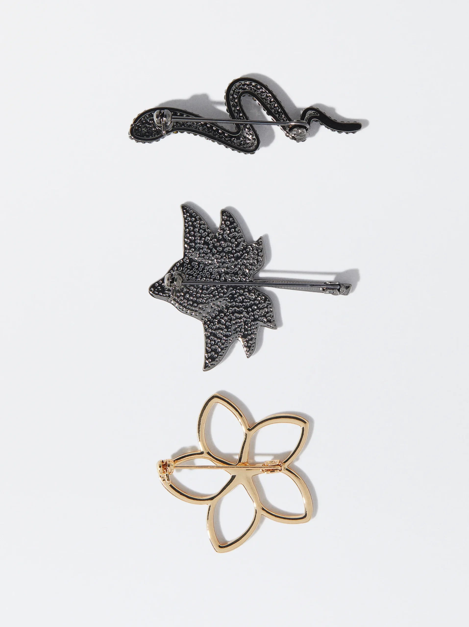 PARFOIS Conjunto De Broches Con Charms Multicor Cheap