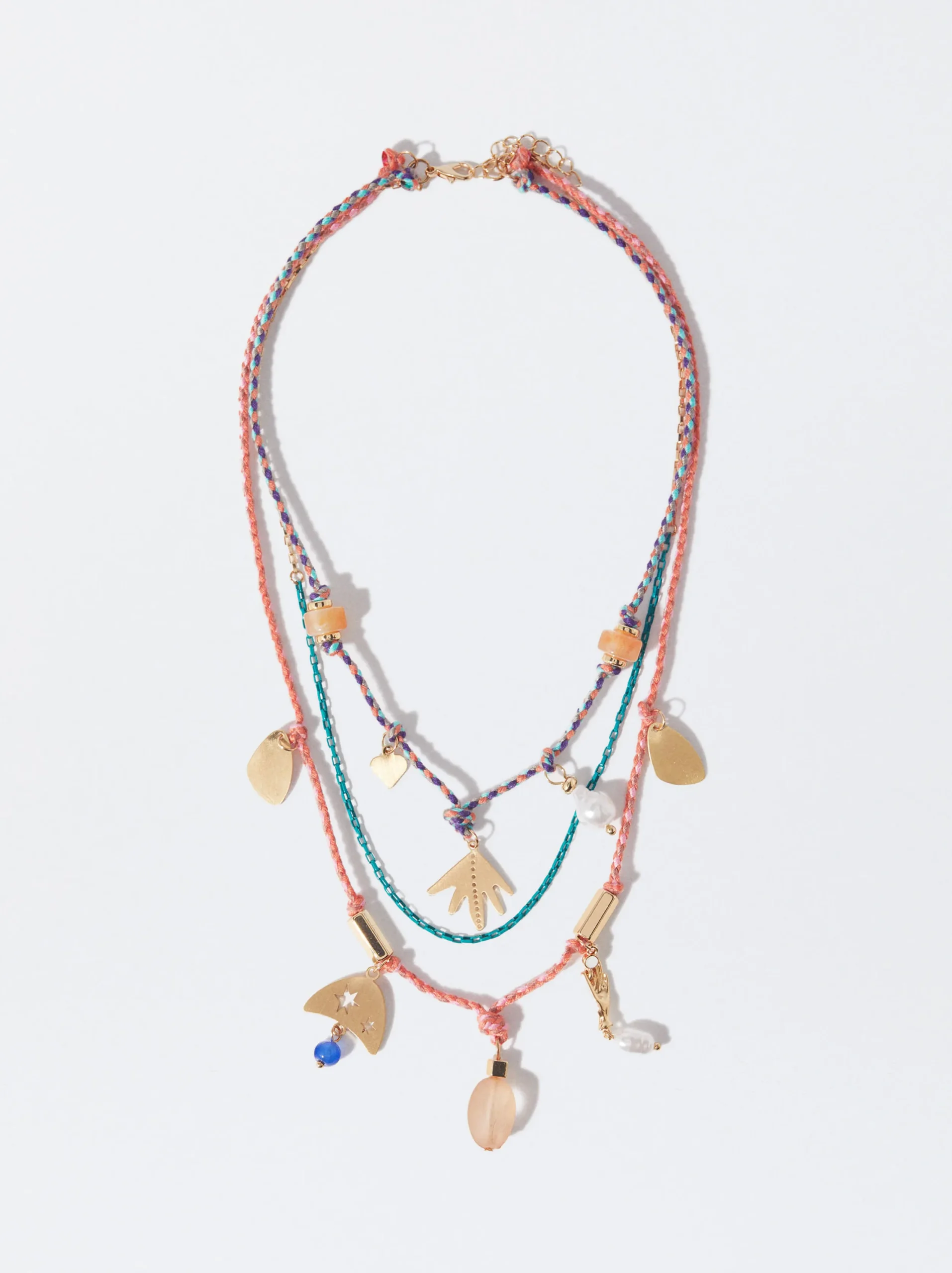 PARFOIS Conjunto De Collares Multicor Discount