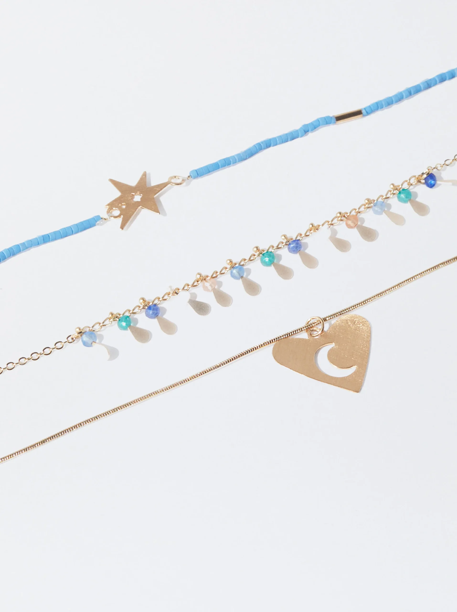 PARFOIS Conjunto De Collares Multicor Sale