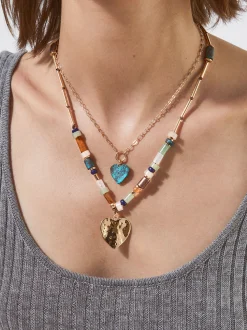 PARFOIS Conjunto De Collares Con Piedra Multicor Shop