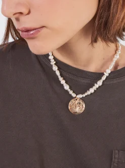 PARFOIS Conjunto De Collares Con Perla De Agua Dulce Blanco Hot