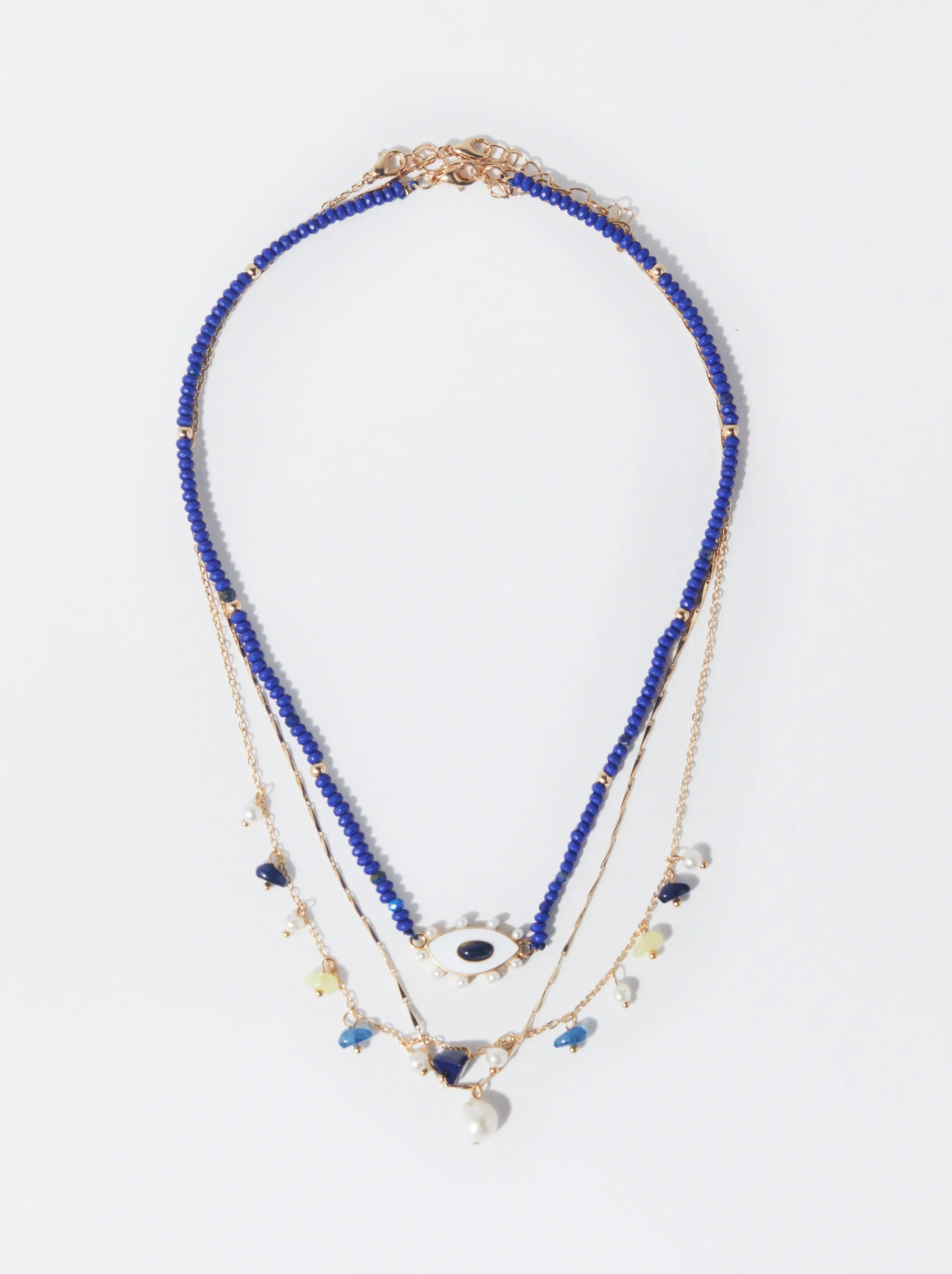 PARFOIS Conjunto De Collares Con Piedra Y Ojo Multicor Store