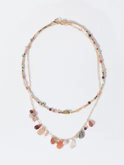PARFOIS Conjunto De Collares Con Piedra Multicor Best Sale