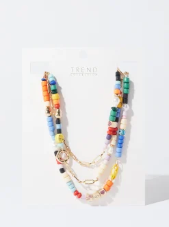 PARFOIS Conjunto De Collares Con Cerámica Multicor Best Sale