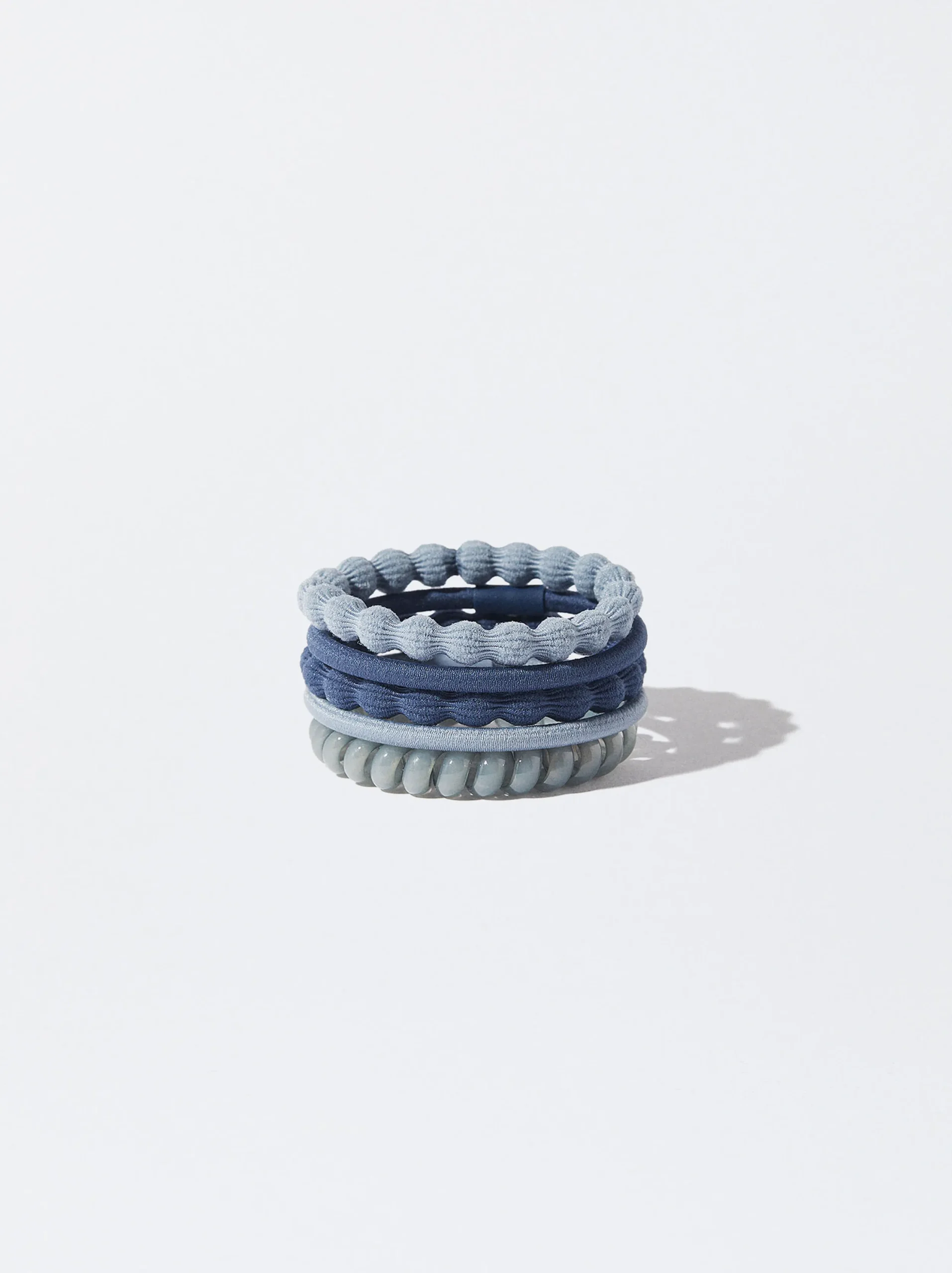 PARFOIS Conjunto De Gomas Para El Pelo Azul Best