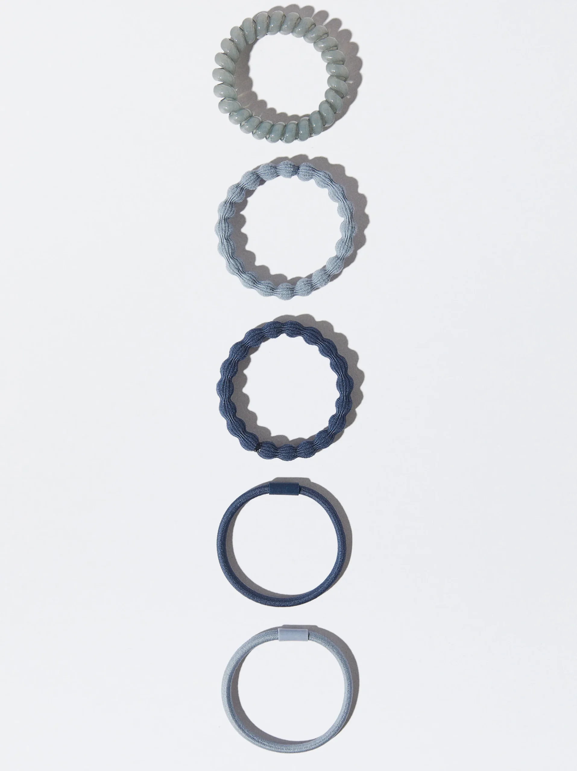 PARFOIS Conjunto De Gomas Para El Pelo Azul Best