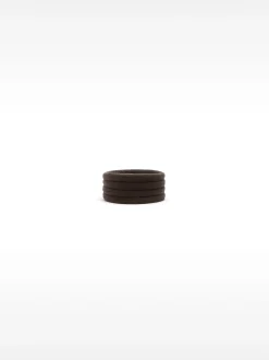 PARFOIS Conjunto De Gomas Para El Pelo Marrón Best Sale