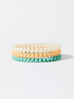 PARFOIS Conjunto De Gomas Para El Pelo Multicor Clearance