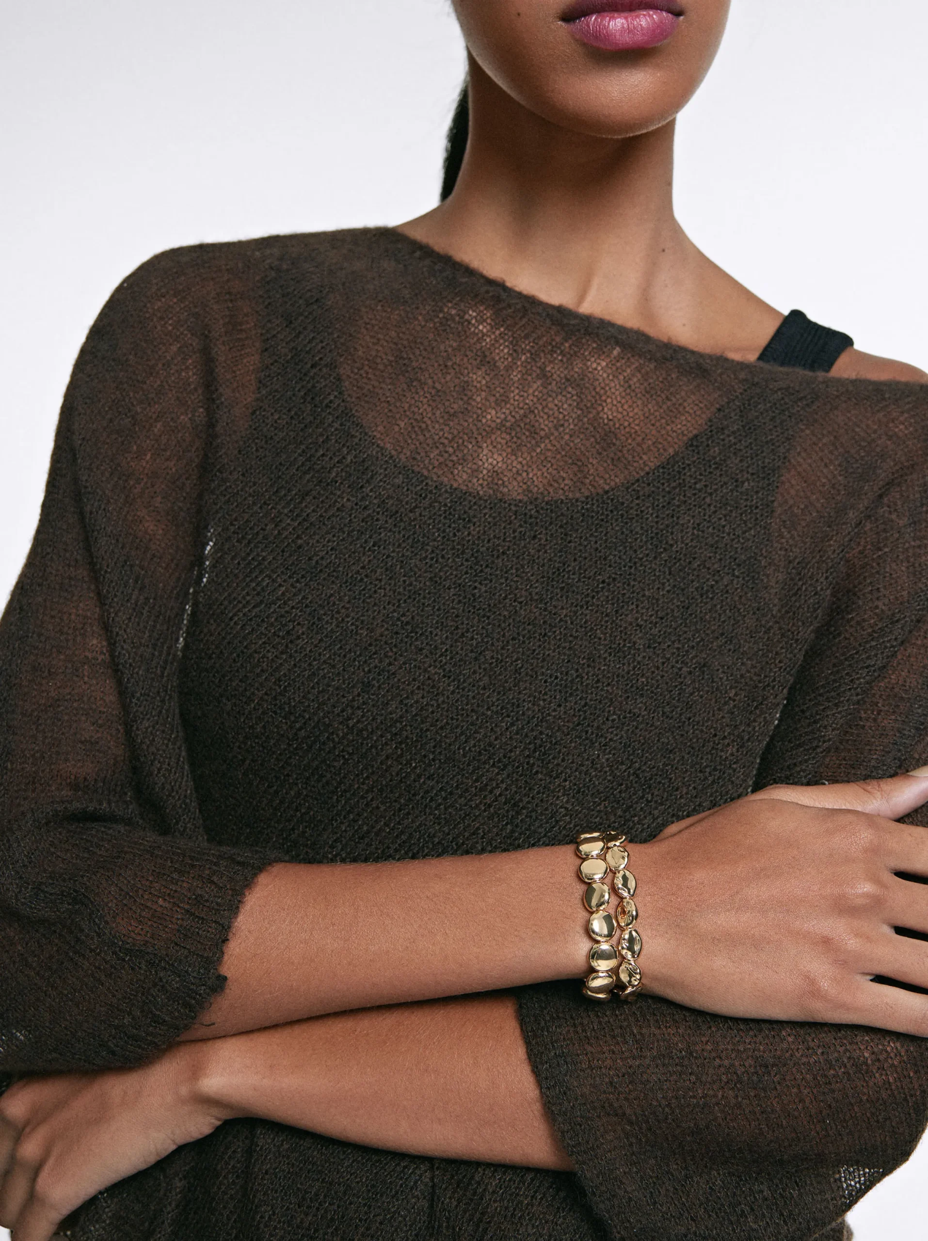 PARFOIS Conjunto De Pulseras Elásticas Dorado Best Sale