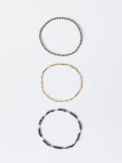 PARFOIS Conjunto De Pulseras El&aacute;sticas Multicor New
