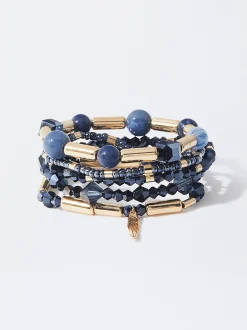 PARFOIS Conjunto De Pulseras Elásticas Multicor Clearance
