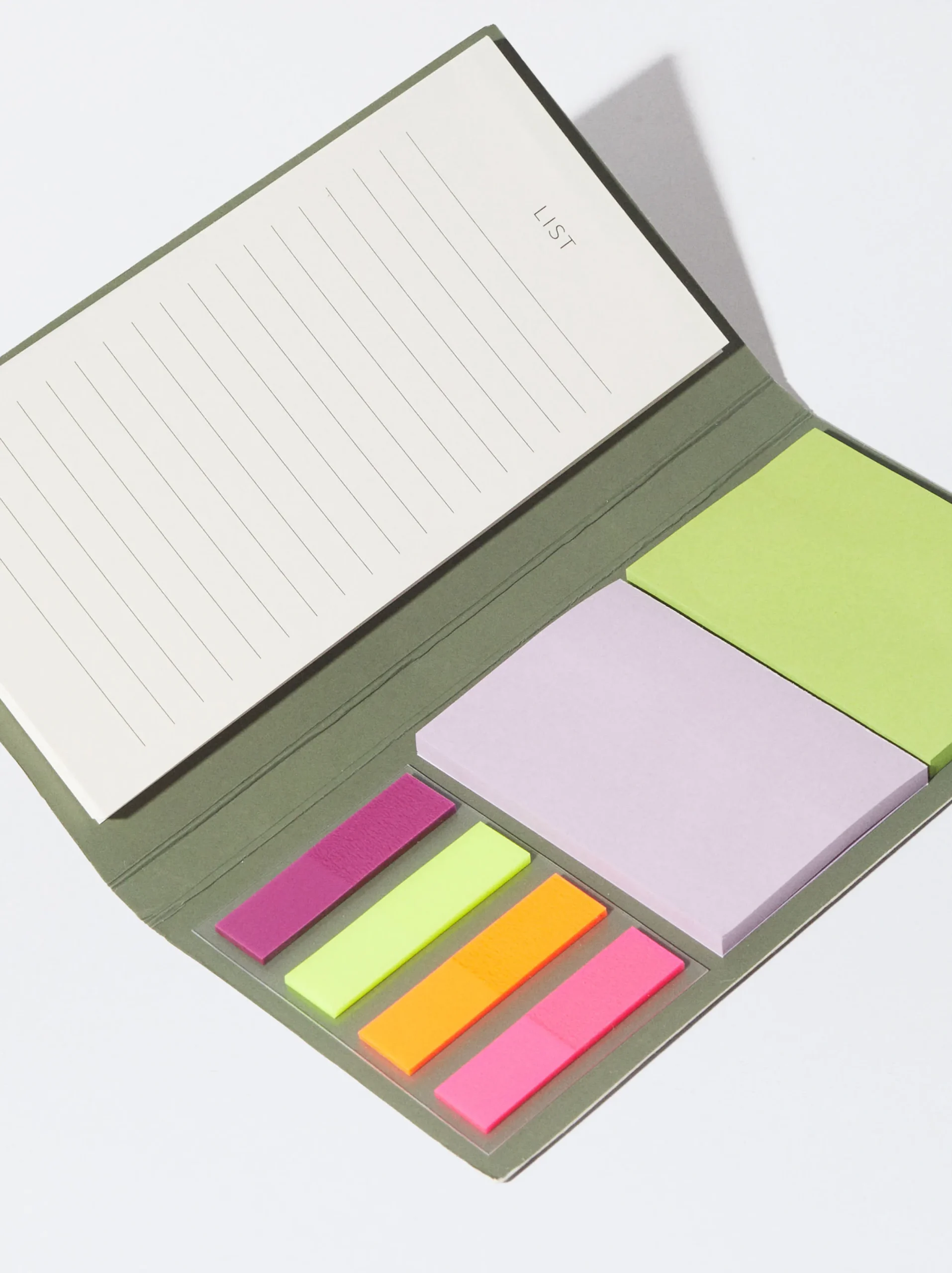 PARFOIS Cuaderno De Notas Adhesivas Caqui Discount
