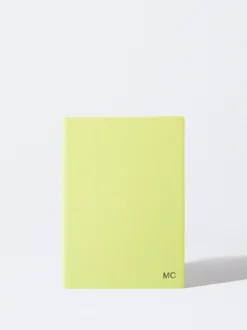 PARFOIS Cuaderno De Notas Personalizable Amarillo Sale