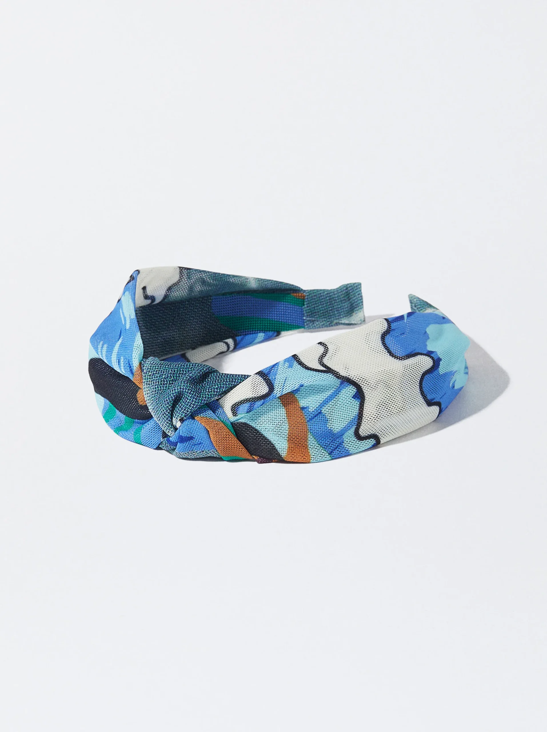 PARFOIS Diadema Ancha Estampada Multicor Flash Sale
