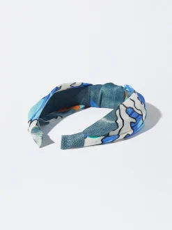 PARFOIS Diadema Ancha Estampada Multicor Flash Sale
